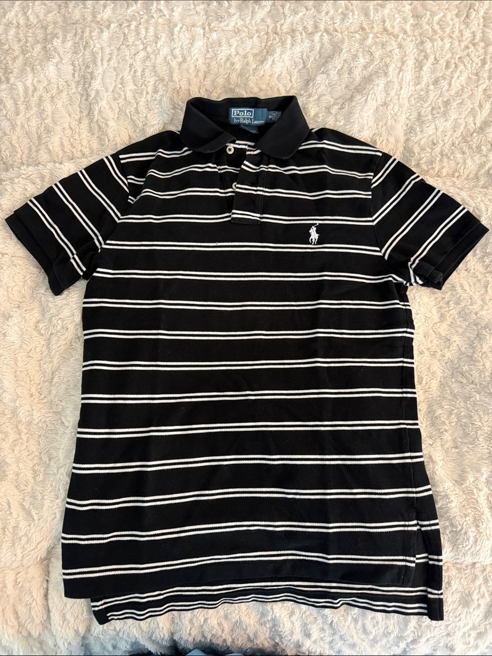 Polo by Ralph Lauren Black & white stripes, Men’s Size Small